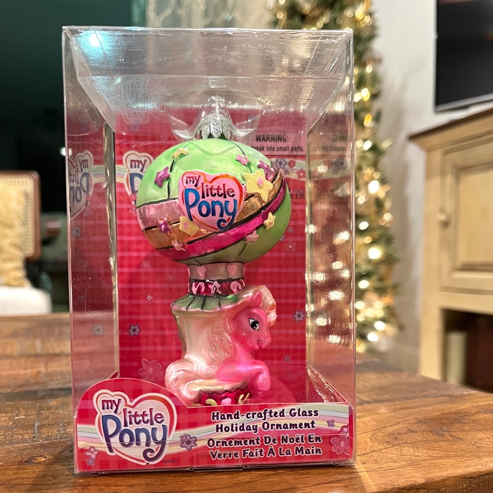 Vintage My Little Pony Handcrafted Glass Holiday Ornament by Kurt S. Adler - Picture 6 of 6